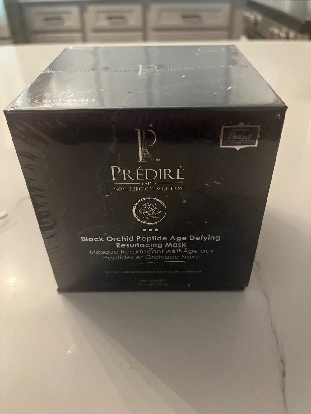 Prédiré Black Orchid Peptide Age Defying Resurfacing Mask - with Bonus Serum